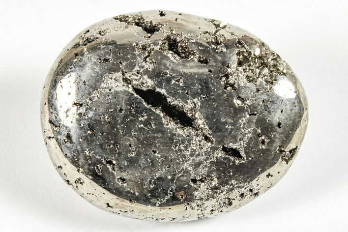 1.7" Polished Pyrite Pocket Stones  - Photo 1